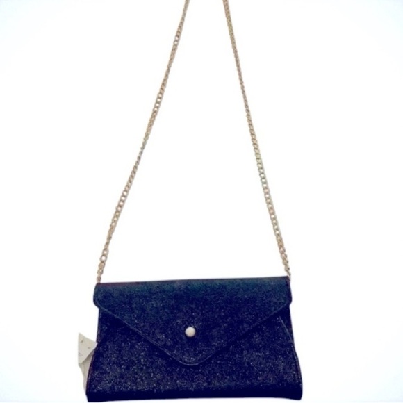 Vintage Evening Clutch for Ladies W/Gold tone Removable Chain Strap - Picture 2 of 6